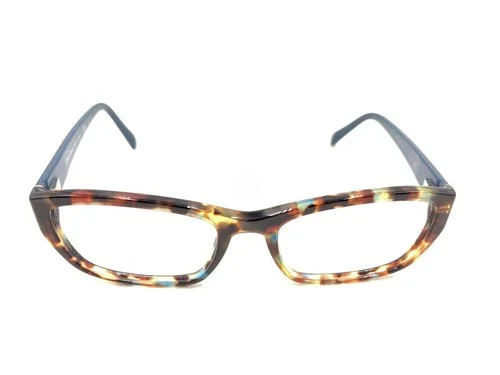 Prada VPR 18O NAG-1O1 Tortoise Brown Blue Green Eyeglasses Frames 54-18 135 2