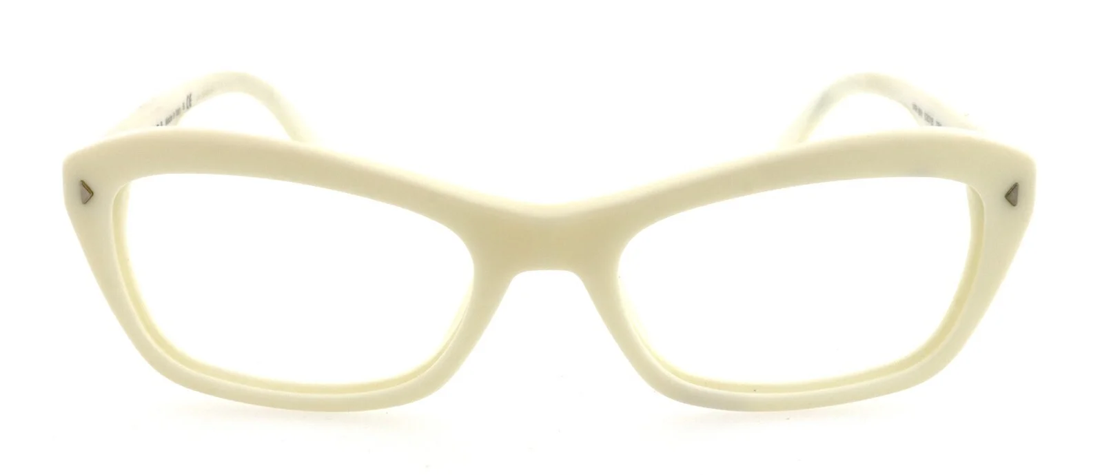 PRADA VPR16N 7S3-1O1 53mm Ivory White Eyeglasses Frames Only Italy 2