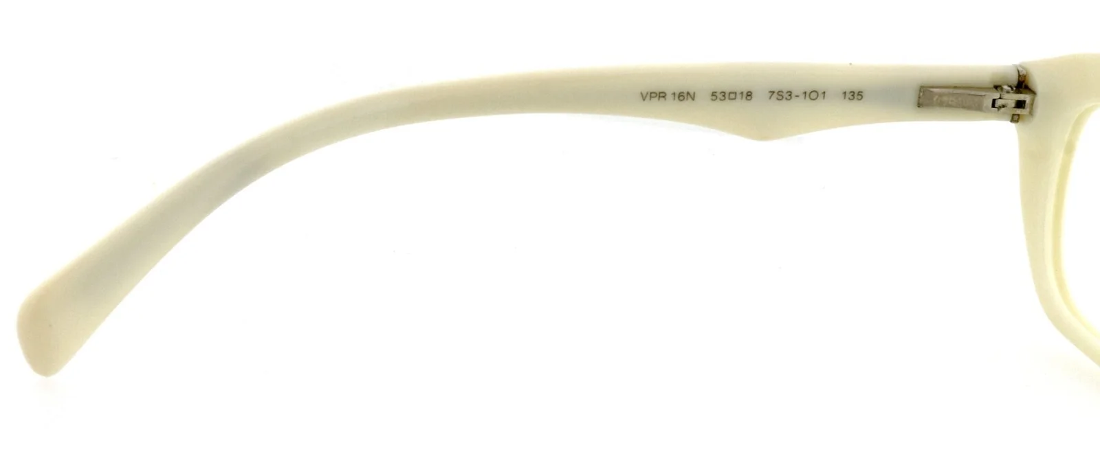 PRADA VPR16N 7S3-1O1 53mm Ivory White Eyeglasses Frames Only Italy 4
