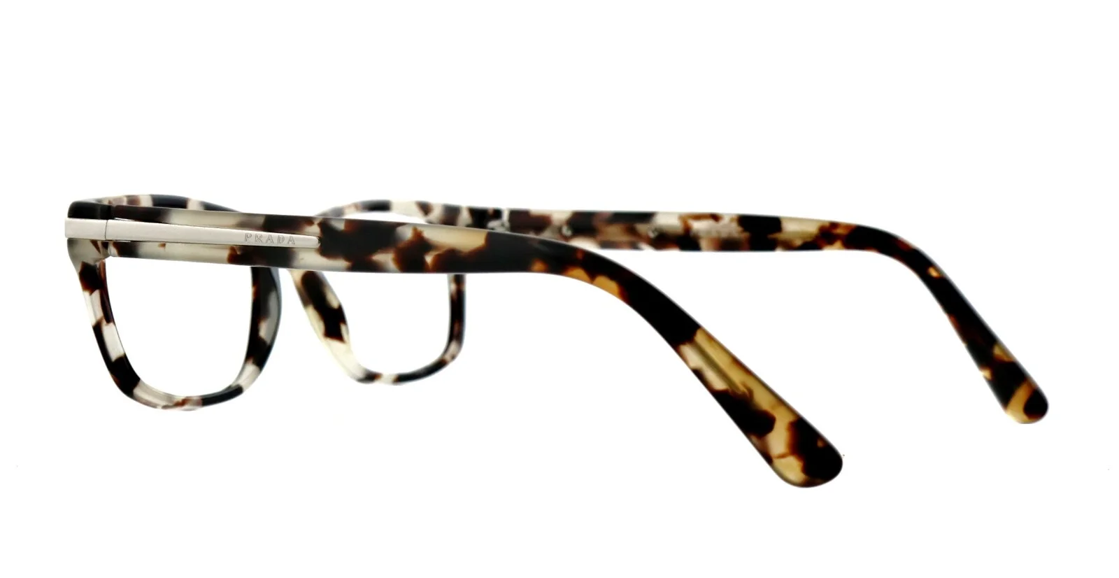 PRADA VPR16S UAO-1O1 52mm Blonde Havana Eyeglasses Frames Only Italy 2