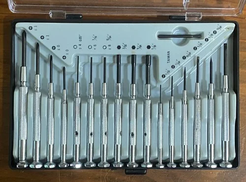 Precision Screwdriver Set 16 pc EYE GLASSES COMPUTERS ELECTRONICS JEWELRY 04143 2