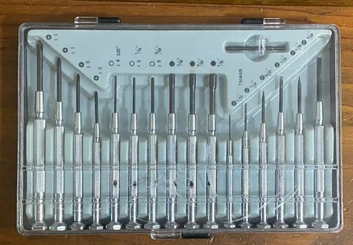 Precision Screwdriver Set 16 pc EYE GLASSES COMPUTERS ELECTRONICS JEWELRY 04143 3
