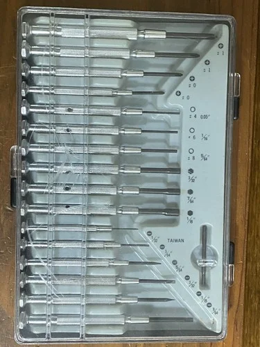 Precision Screwdriver Set 16 pc EYE GLASSES COMPUTERS ELECTRONICS JEWELRY 04143 4