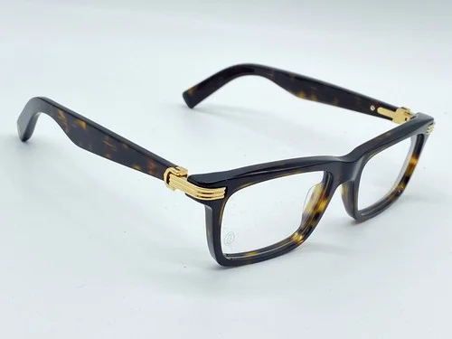 PREMIERE DE CARTIER HAVANA EYEGLASSES SUNGLASSES NEW 100% AUTHENTIC MSRP $1040 3