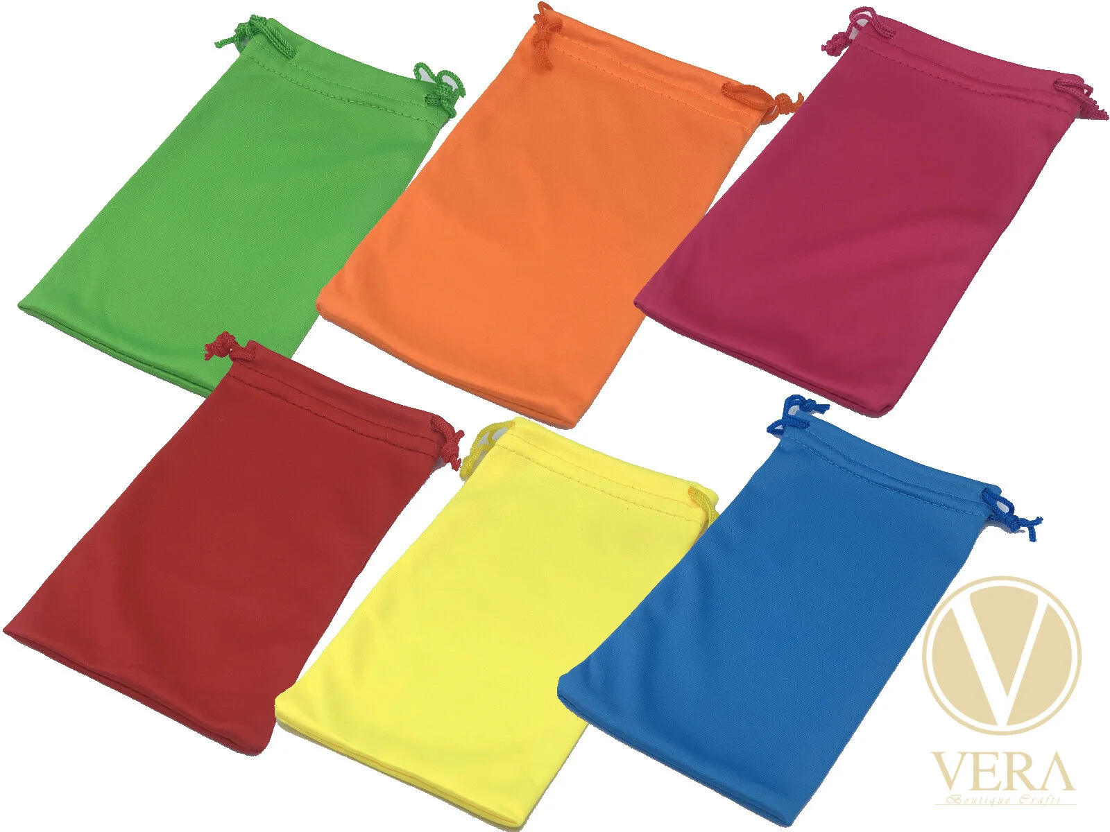 Premium Microfiber Pouch Bag Soft Case Sunglasses Eyeglasses Phone