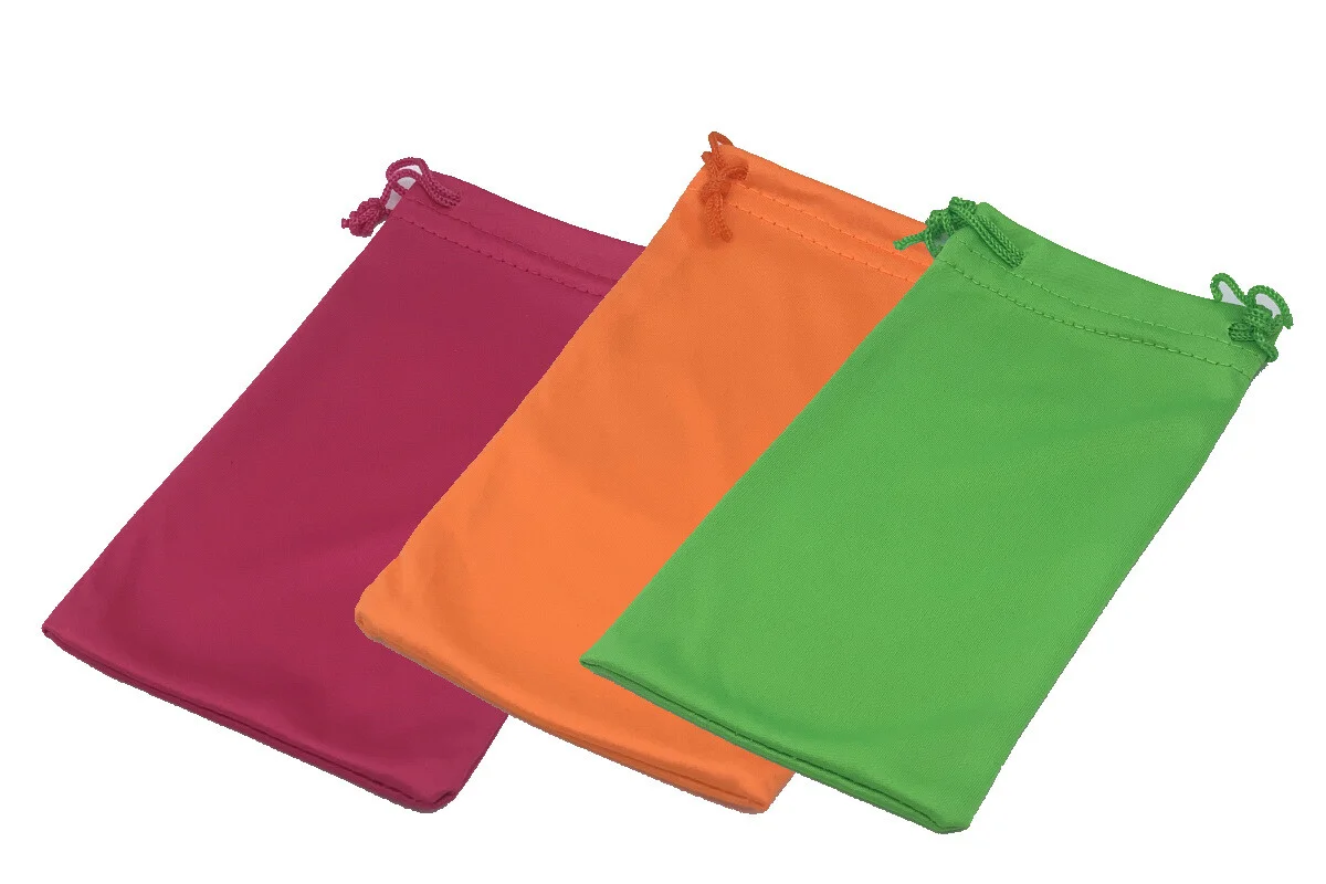 Premium Microfiber Pouch Bag Soft Case Sunglasses Eyeglasses Phone 2
