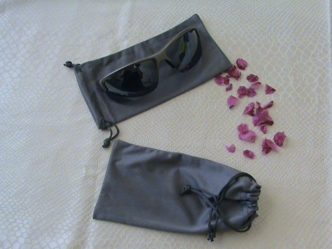 Premium Microfiber Pouch Bag Soft Cleaning Case Sunglasses Eyeglasses 3PCS/6PCS 4