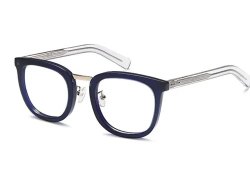 Price Revaux Anti Blue Light Blocking Lenses glasses, Midnight Navy/Clear +3.5