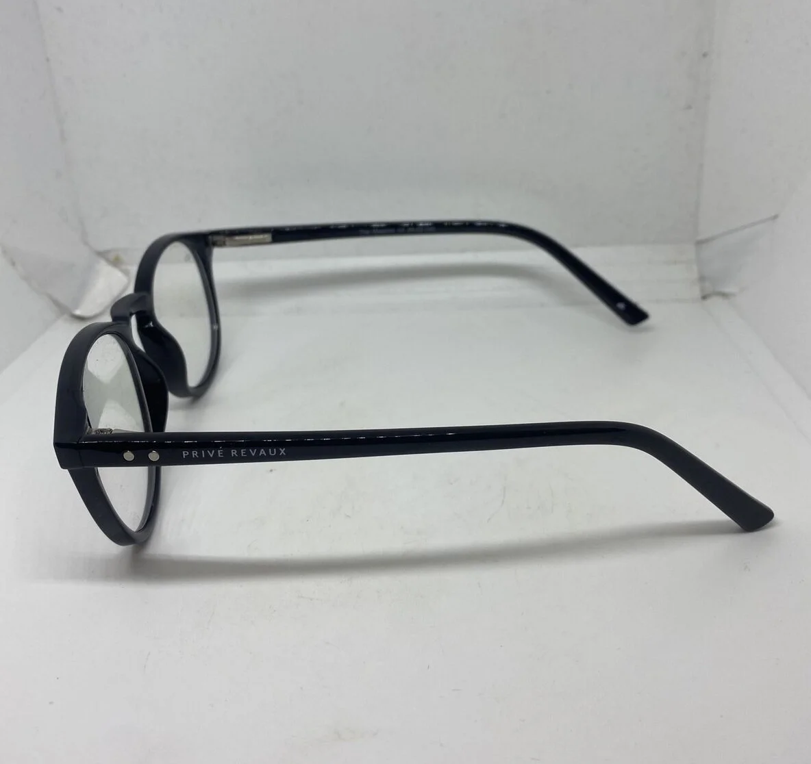 Prive Revaux Eyeglasses Frames Black Handcrafted Limited Ed. Maestro 48-20-145 2