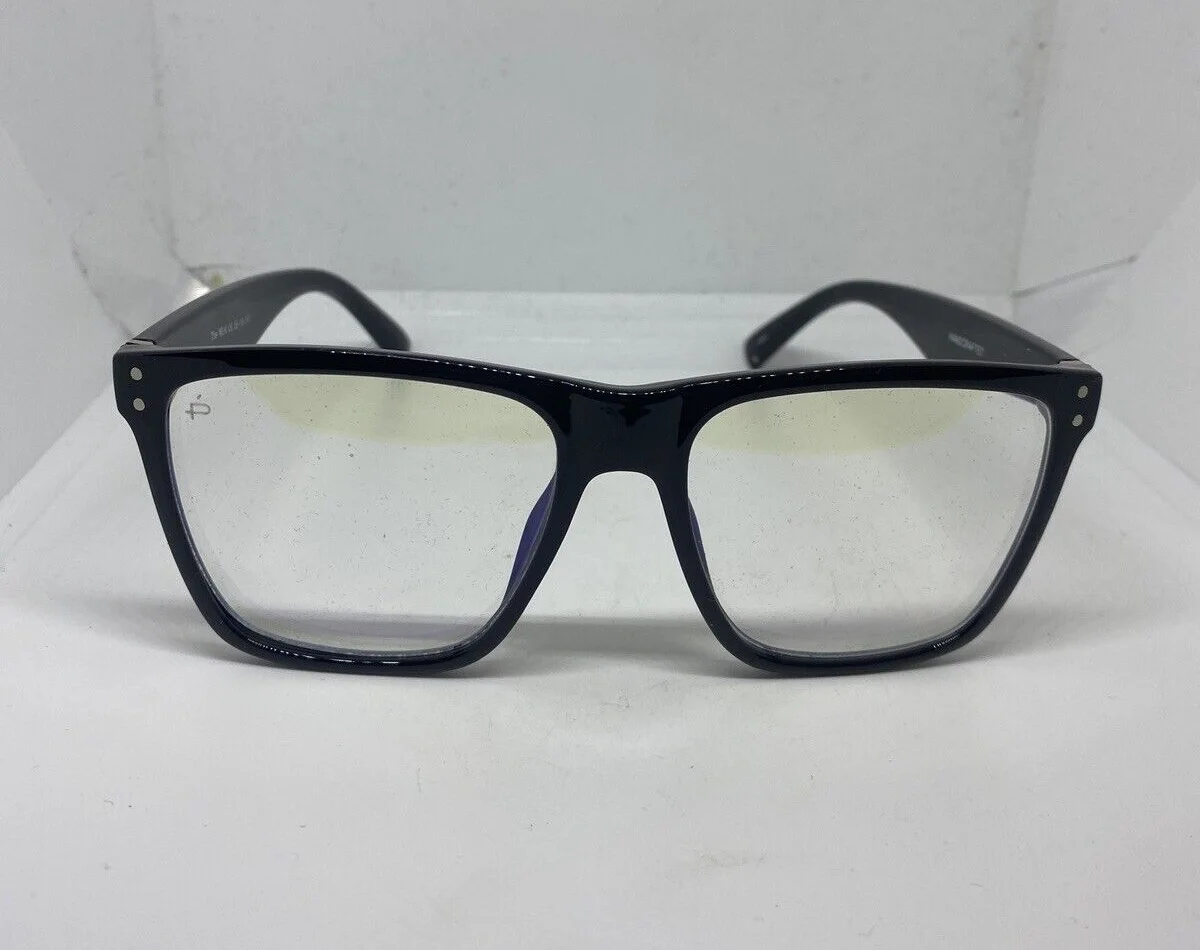 Prive Revaux Eyeglasses Frames Black Handcrafted The MLK 56-16-141 Wide Lenses