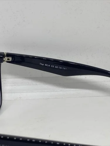 Prive Revaux Eyeglasses Frames Black Handcrafted The MLK 56-16-141 Wide Lenses 3