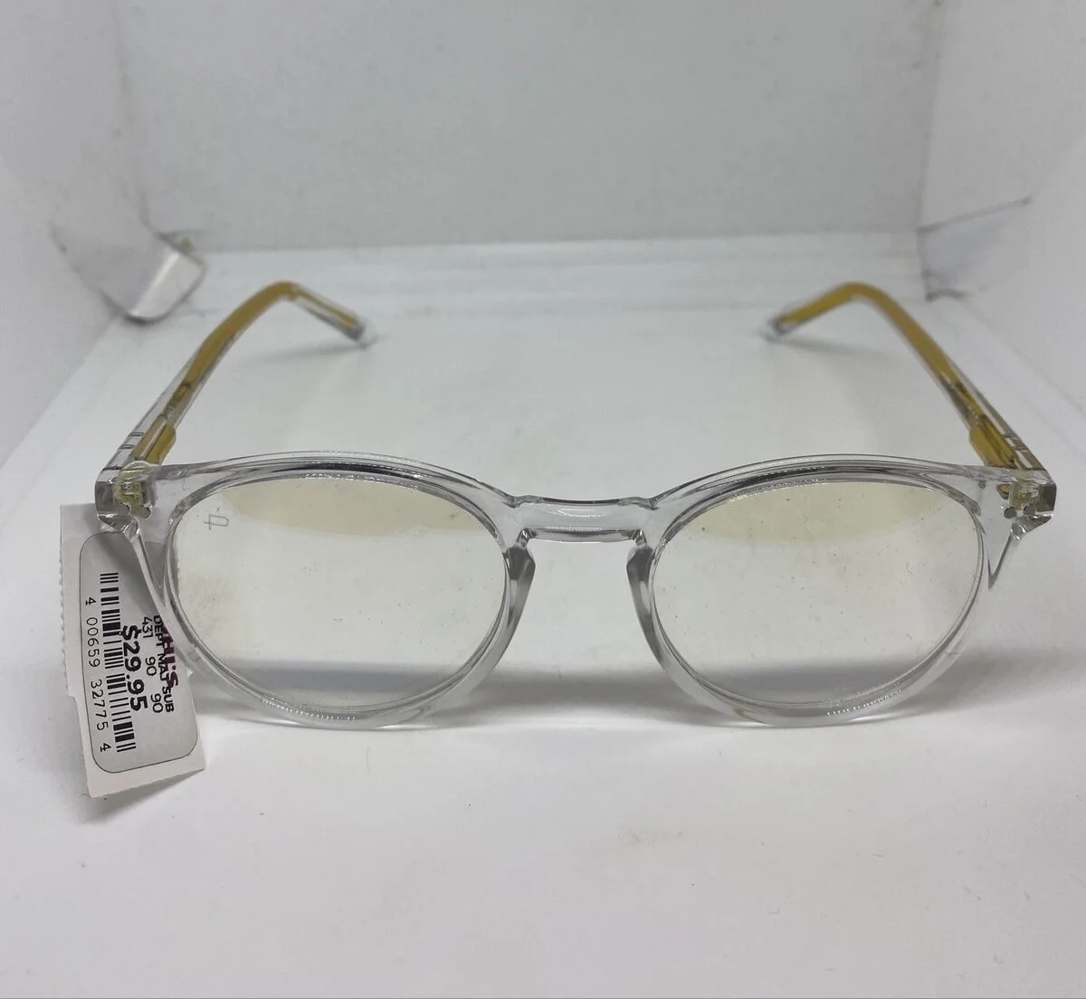 Prive Revaux Eyeglasses Frames Clear Handcrafted Limited Ed. Maestro 48-20-145