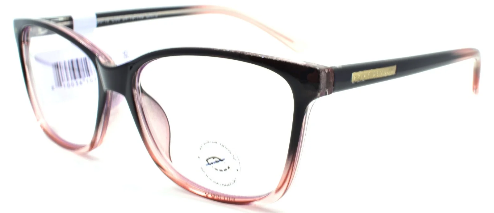 Prive Revaux Go-To Eyeglasses Frames Blue Light Blocking RX-ready Black / Pink