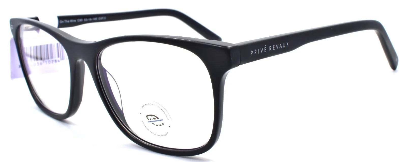 Prive Revaux On The Wire Eyeglasses Frames Blue Light Blocking RX-ready Black