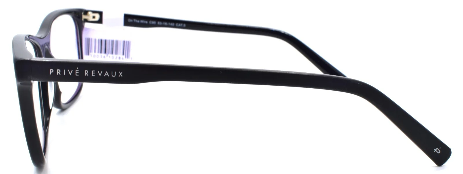 Prive Revaux On The Wire Eyeglasses Frames Blue Light Blocking RX-ready Black 3