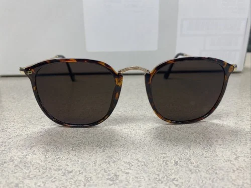 Prive Revaux The London Gold Brown Tortoise Eyeglass Frames 53-22-150