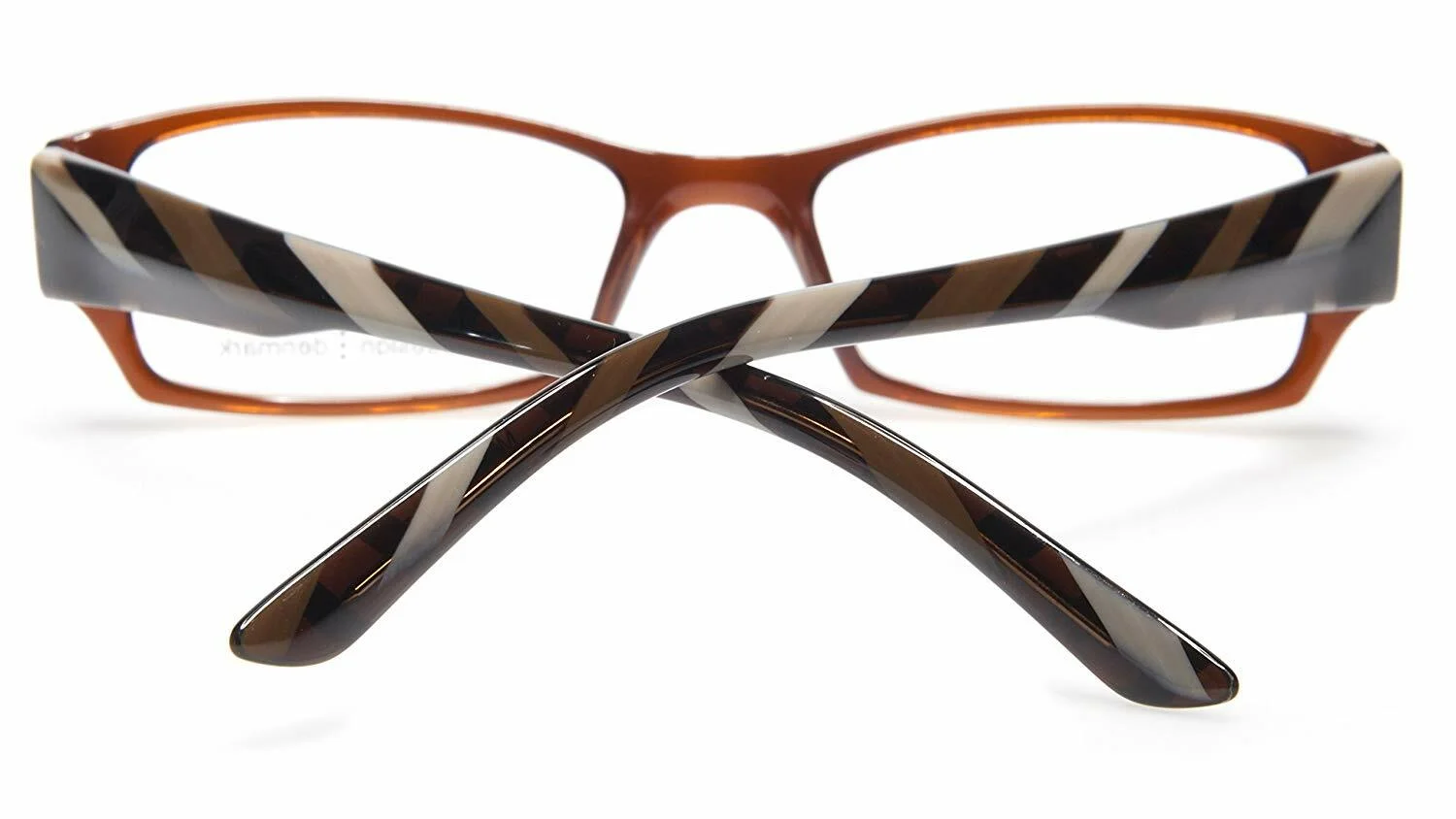 Prodesign Denmark 4655 5035 CRYSTAL BROWN JAPANESE PLASTIC EYEGLASSES 49-17-140 4
