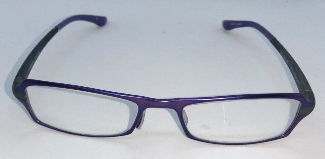 Prodesign Denmark 7349 Eyeglass Frames Purple Pure Titanium 49-17-138 Japan