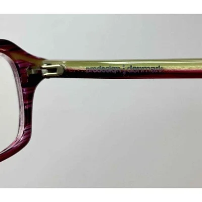 Prodesign Denmark Eyeglass Frames 1624 Pink and Tan 3