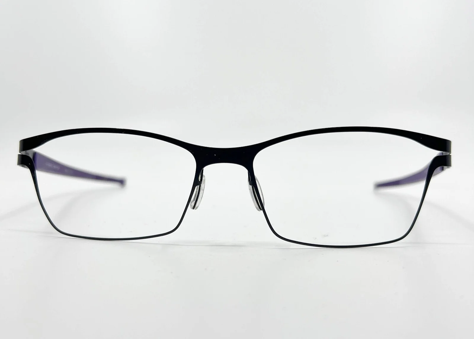 Prodesign Denmark Eyeglasses 6141 6031 Black Purple Screwless Hinge 53-17-135