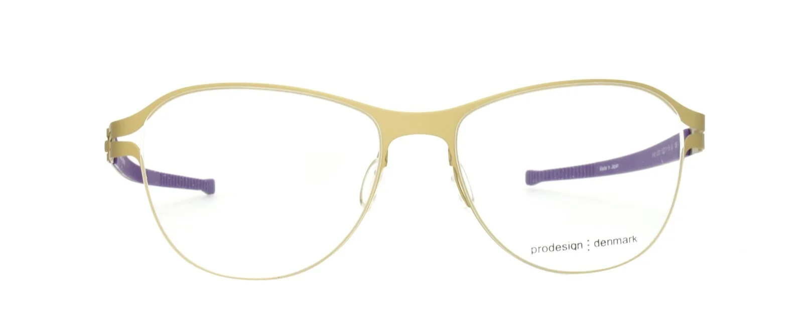 Prodesign Denmark Eyeglasses 6143 2021 52-17-135 JG Screwless Hinge 2