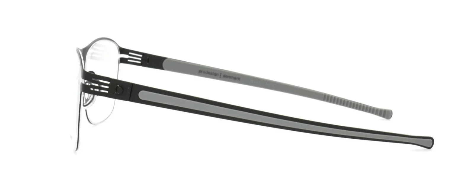 Prodesign Denmark Eyeglasses 6147 6011 54-17-135 JG Screwless Hinge 3