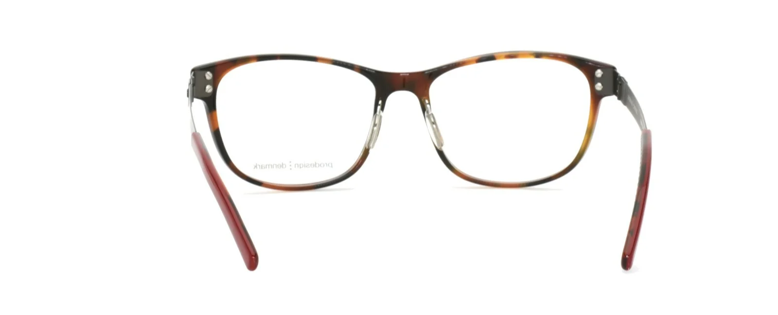 Prodesign Denmark Eyeglasses 6602-1 4022 53-16-130 GG RED Screwless Hinge 4