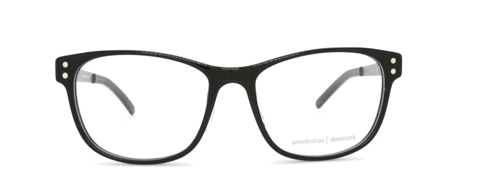 Prodesign Denmark Eyeglasses 6602-1 6032 53-16-130 FG BLACK Screwless Hinge 2