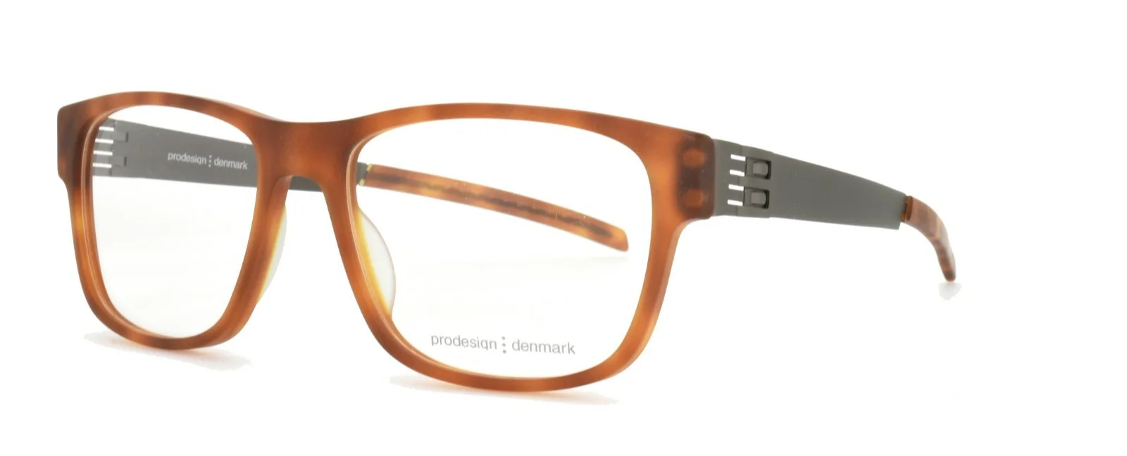 Prodesign Denmark Eyeglasses 6610 5521 56-17-140 DH Havana Screwless Hinge