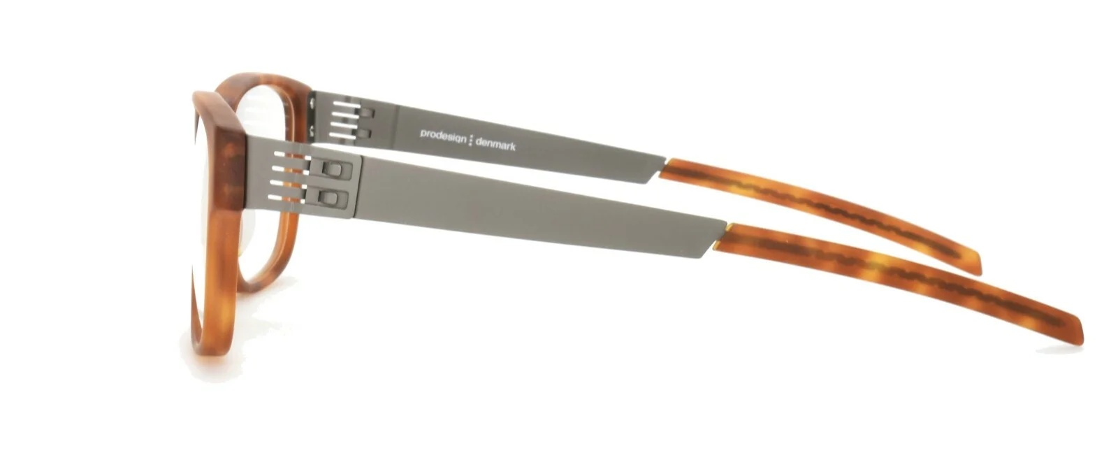 Prodesign Denmark Eyeglasses 6610 5521 56-17-140 DH Havana Screwless Hinge 3