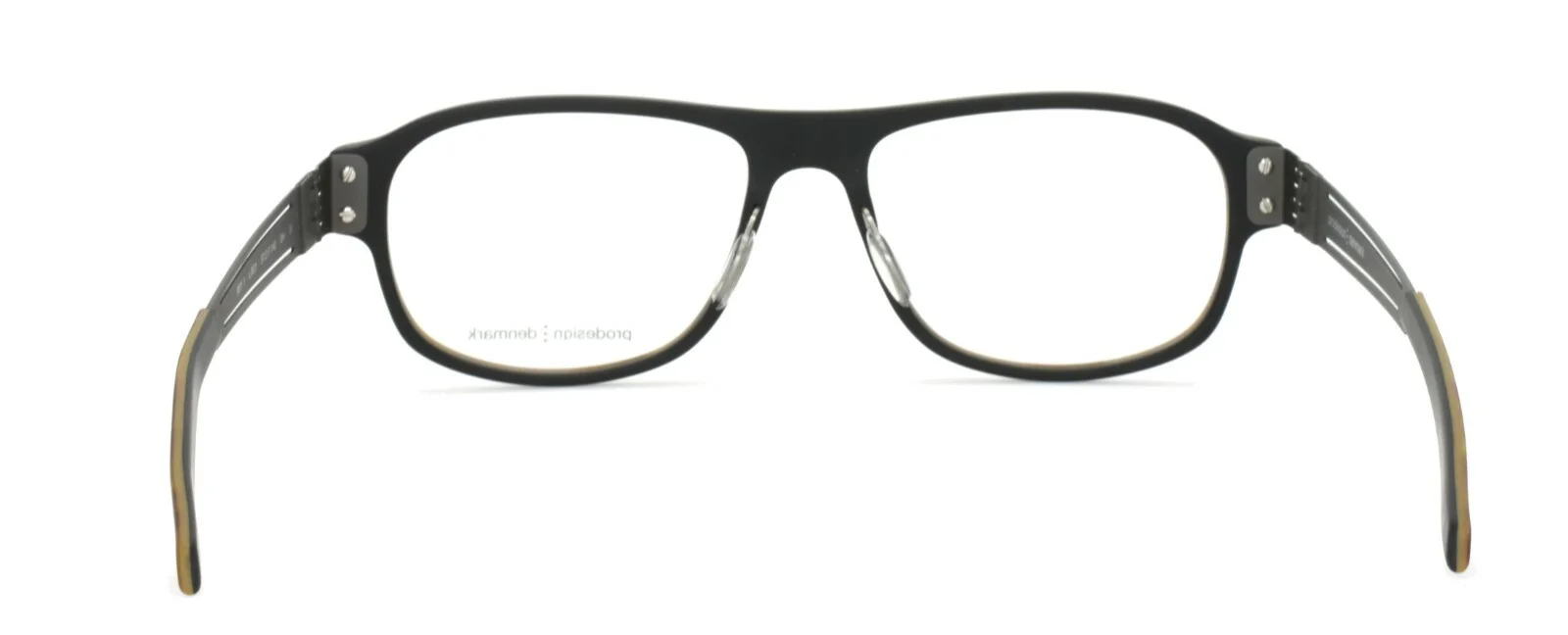 Prodesign Denmark Eyeglasses 6611-1 5531 57-17-140 BH Havana Screwless Hinge 4
