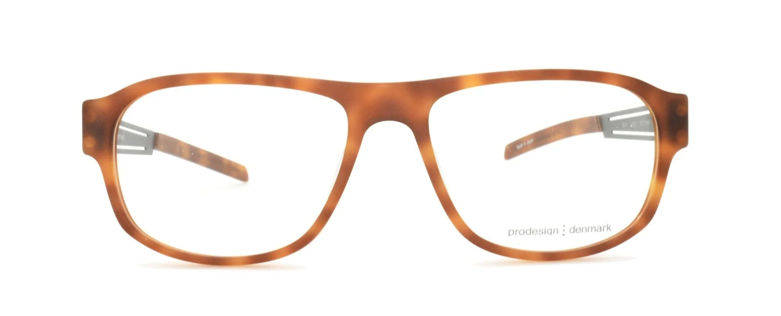 Prodesign Denmark Eyeglasses 6611 5521 57-17-140 DH Havana Screwless Hinge 2