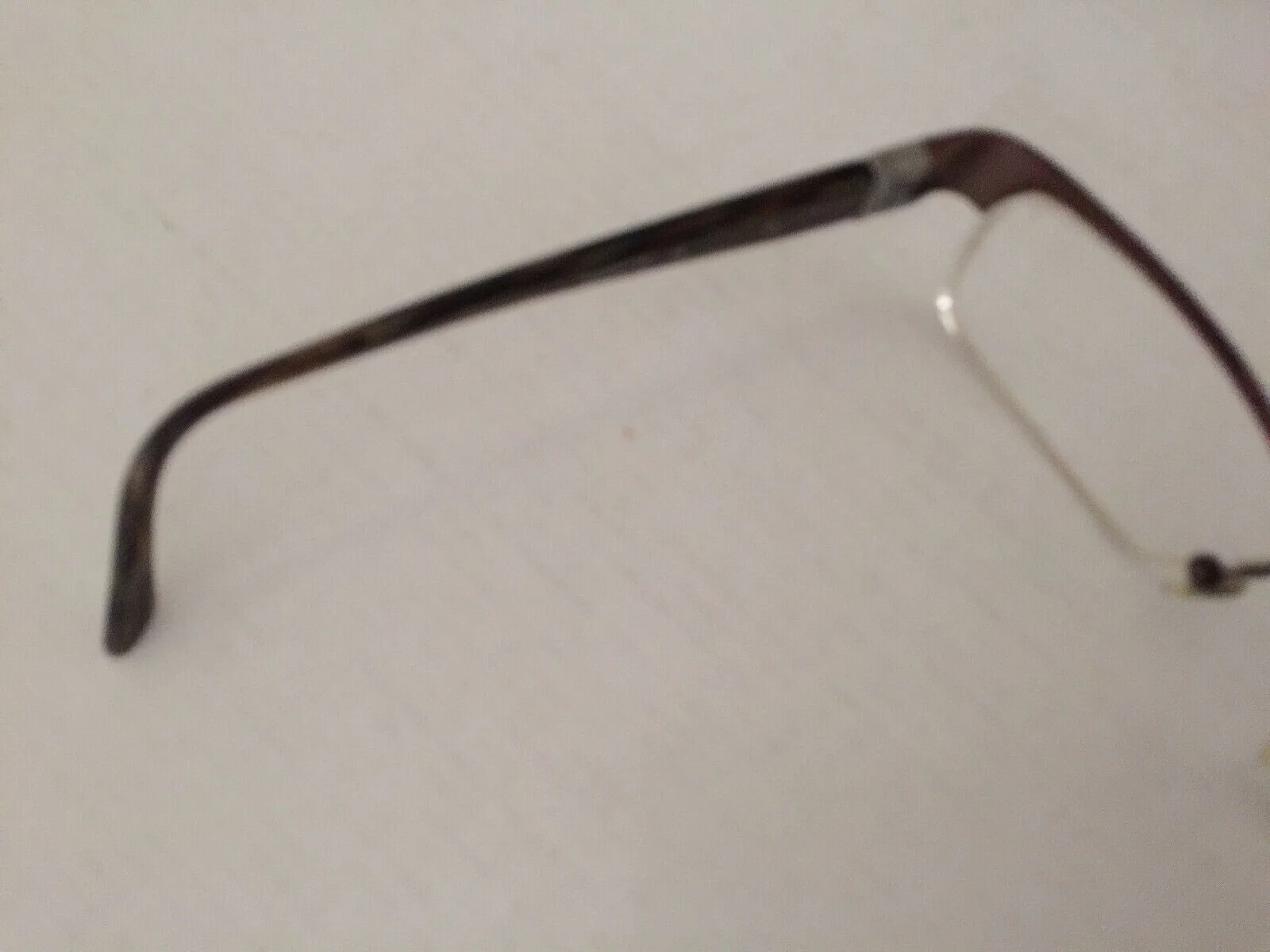 Prodesign Denmark Eyeglasses Pure Titanium brown Half Rim Frames 4