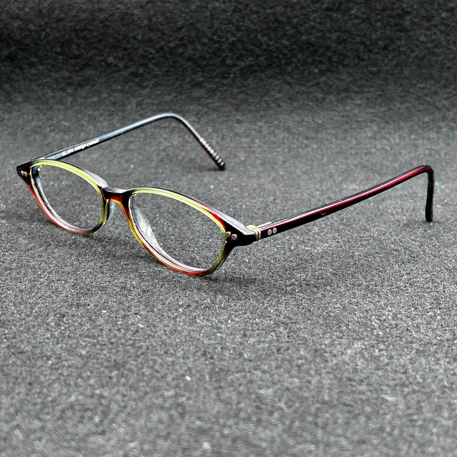 Prodesign Denmark P2019 Eyeglasses **FRAME ONLY** Multi-Color 49-15 Used