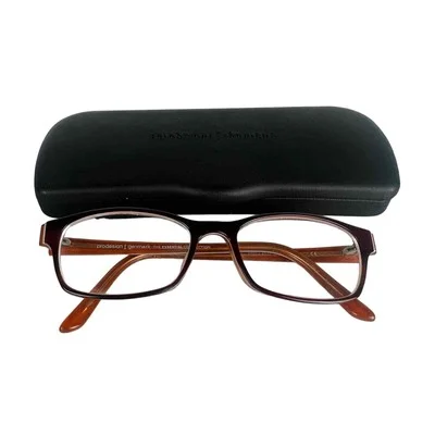 Prodesign denmark Womens Burgundy Eyeglass Frames Reading
