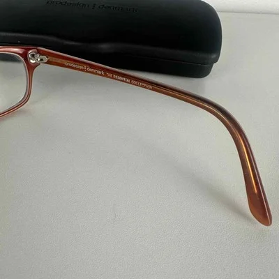Prodesign denmark Womens Burgundy Eyeglass Frames Reading 2