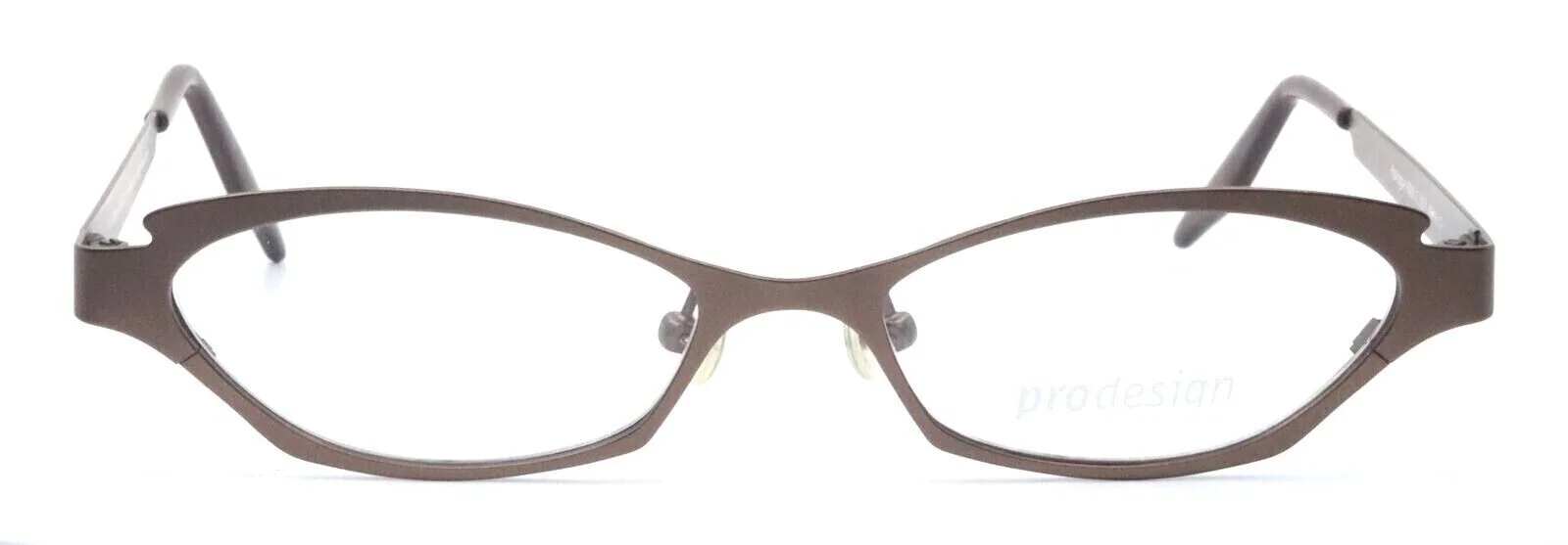 ProDesign ProVogue 6005 3921 Brown Cat Eye Danish Eyewear Eyeglasses 49-16-145 2