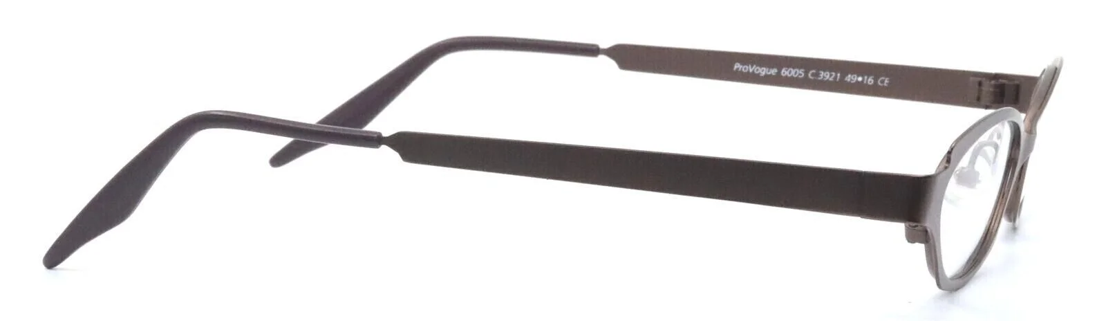 ProDesign ProVogue 6005 3921 Brown Cat Eye Danish Eyewear Eyeglasses 49-16-145 4