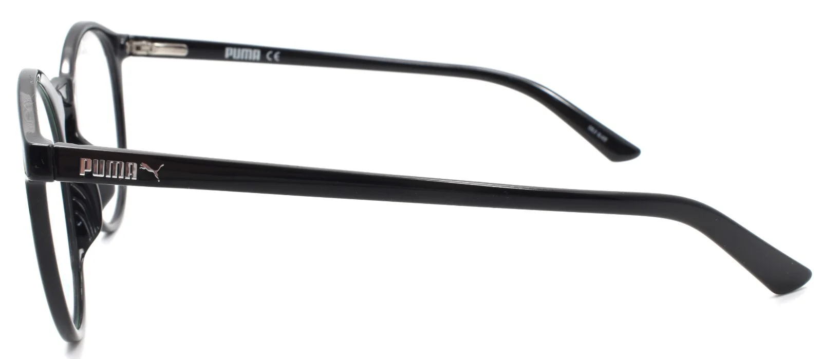 PUMA PU0177O 001 Eyeglasses Frames Round 52-20-145 Black 3