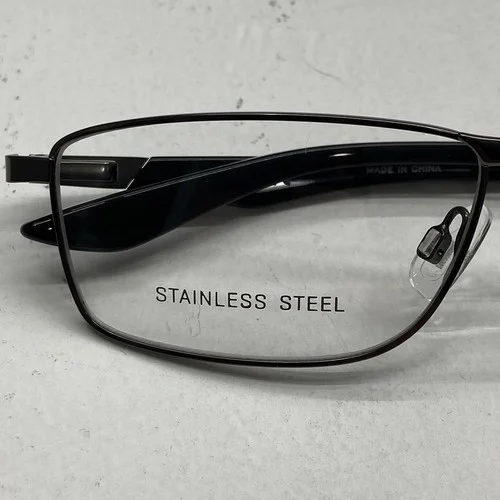 Puma Stainless Steel Wire Eyeglass Frames Clear Lense with Case PU00650 007 2