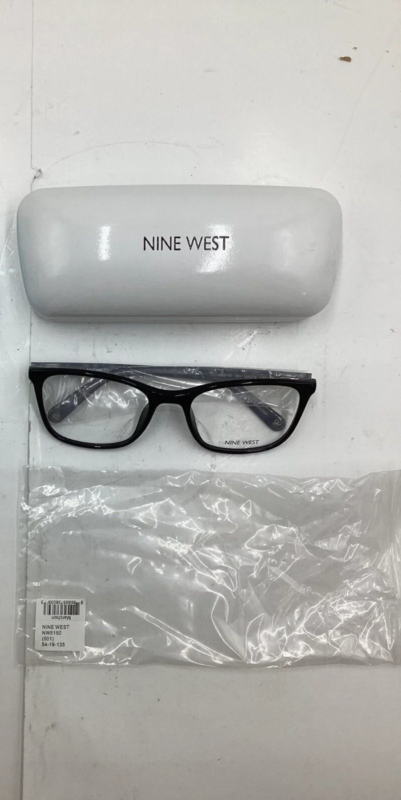 (QTY 1) Women Nine West NW5150 001 54-19-135mm Black Eyeglasses *FAST SHIPPING* 2
