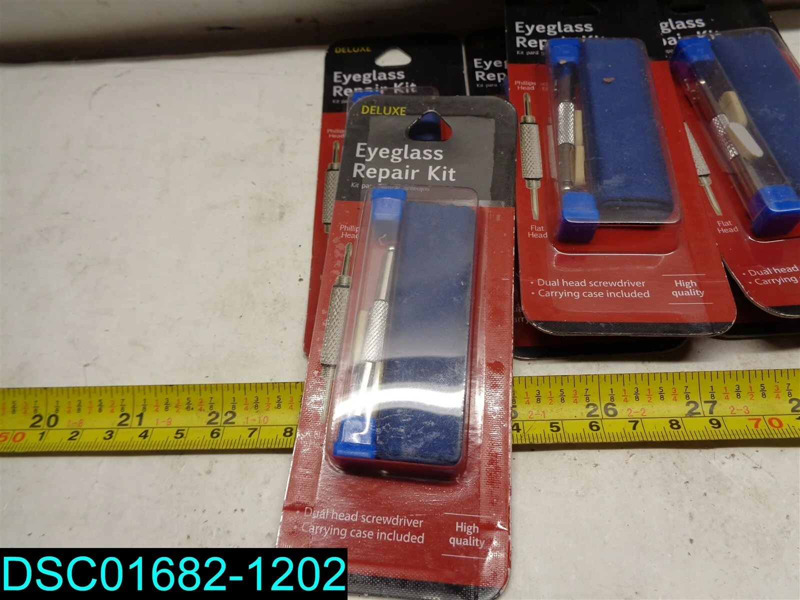 QTY=6: Deluxe Eyeglass Repair Kit Bright Concepts 637118104131 2