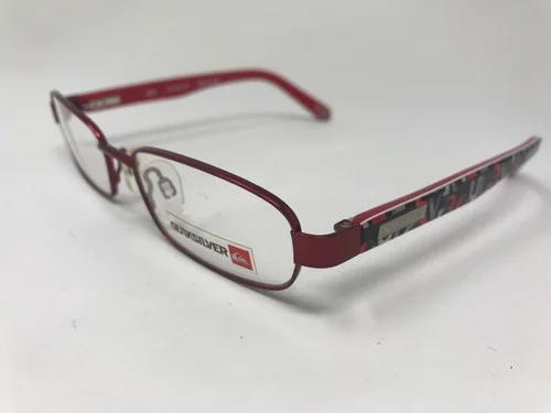 Quick Silver Youth Eyeglasses Mini Glaze 47-15-130 Matte Red SV04