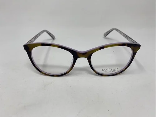 RACHEL ROY EYEGLASSES FRAME ZEAL 49/16/135 TORTOISE PURPLE FLEX HINGE QH99