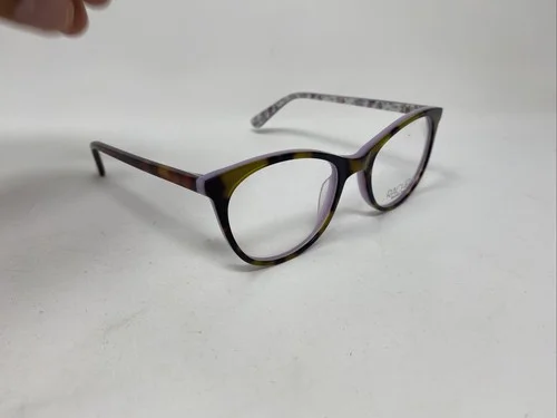 RACHEL ROY EYEGLASSES FRAME ZEAL 49/16/135 TORTOISE PURPLE FLEX HINGE QH99 4