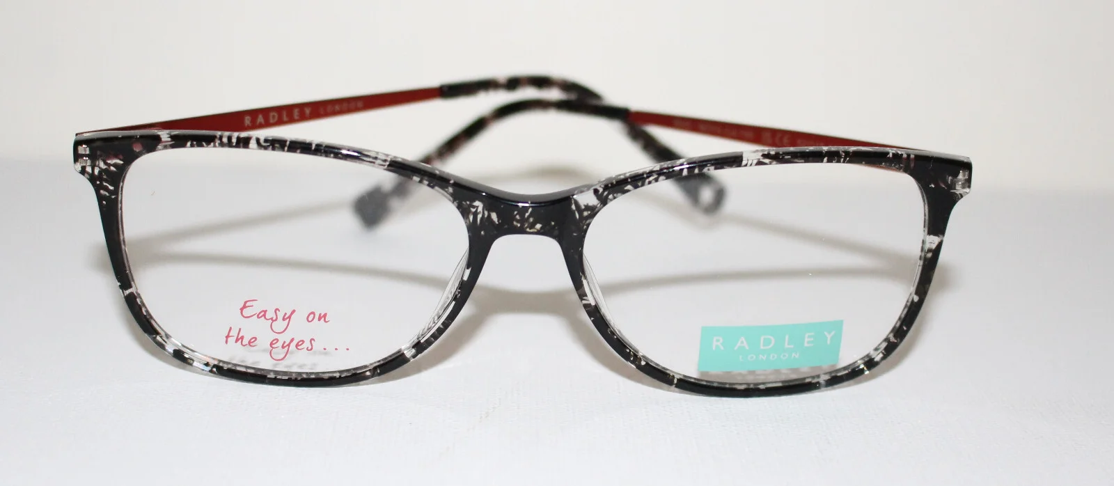 RADLEY LONDON NOYA 195 BLACK CLEAR New Optical Eyeglass Frames For Women 2