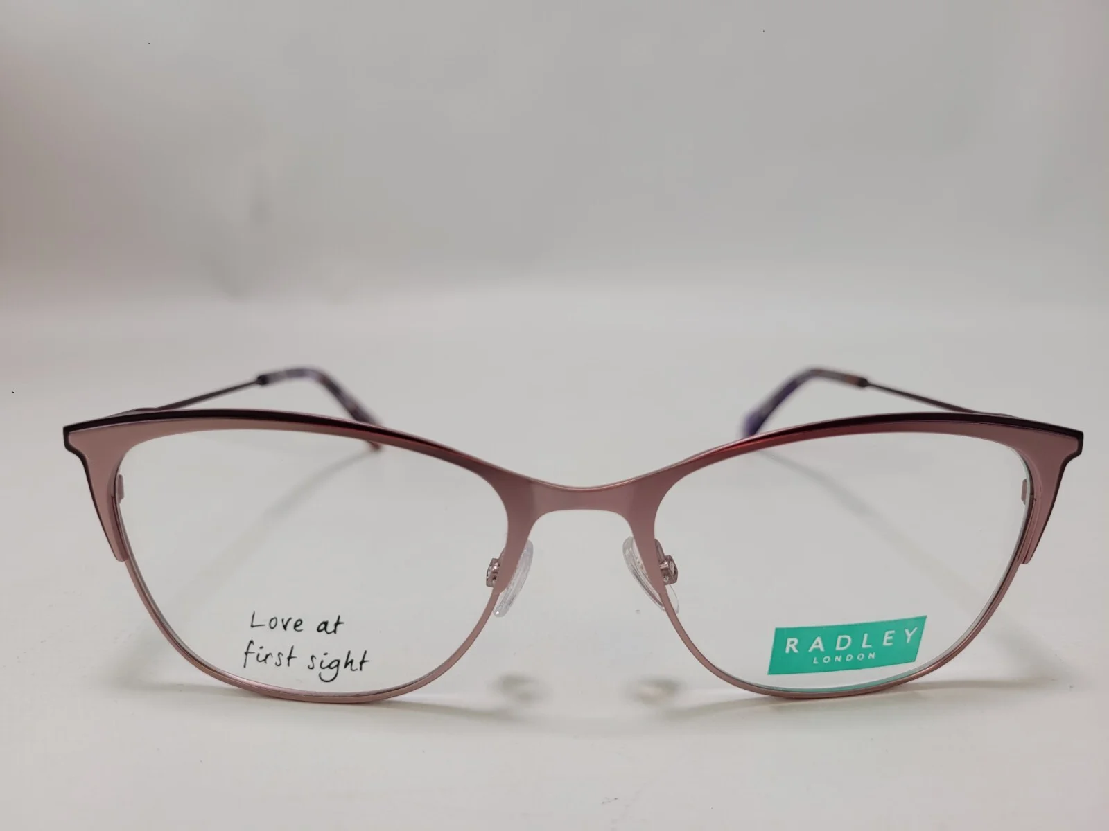 Radley RDO YOLANDE 061 Womens Rose Gold Tortoise Frame Clear Lens Cat Eyeglasses 3