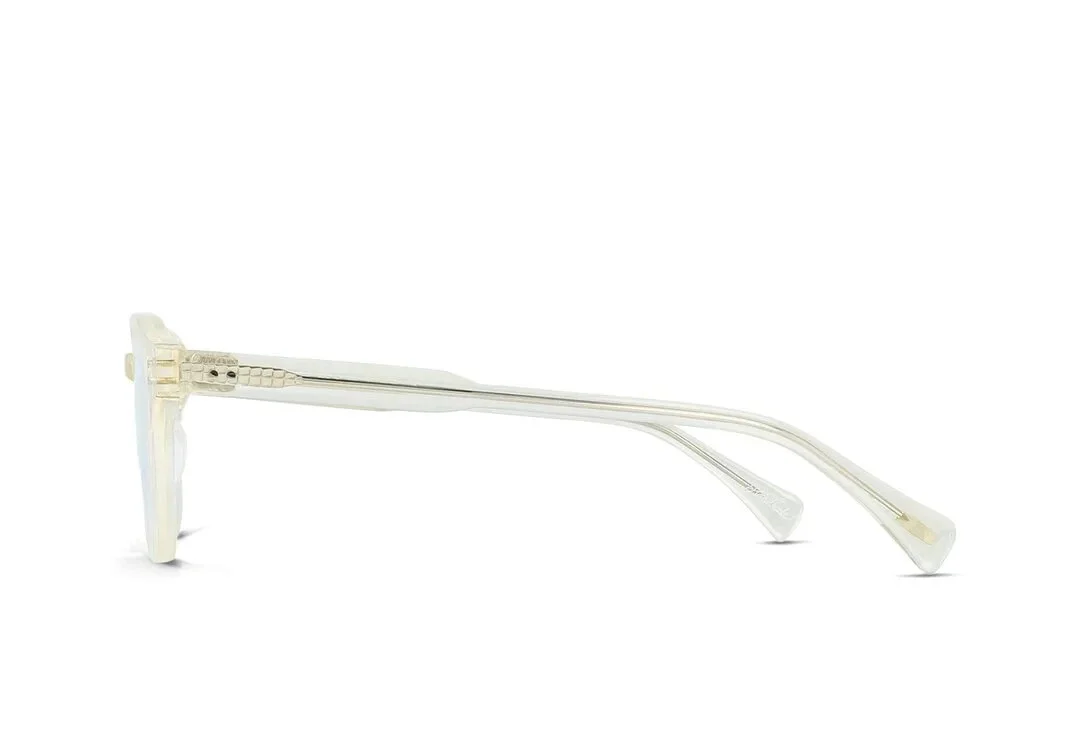 RAEN ODIE Brut Clear Round Full Rim Eyeglasses Frame 52-19-145 PB1 3