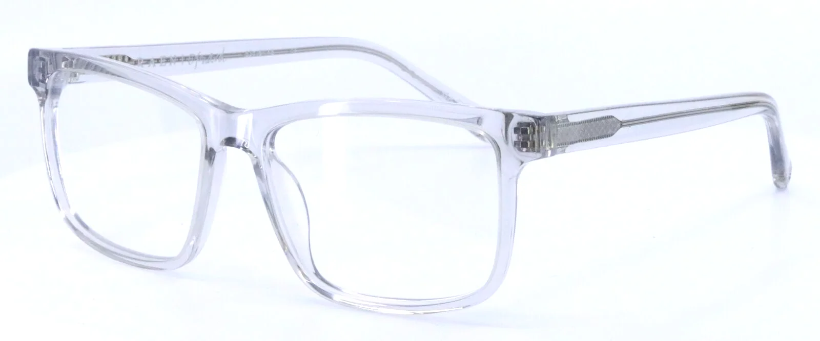 RAEN OXNARD E102 Arctic Crystal Clear Rectangular Eyeglasses Frames 53-16-145