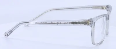 RAEN OXNARD E102 Arctic Crystal Clear Rectangular Eyeglasses Frames 53-16-145 4
